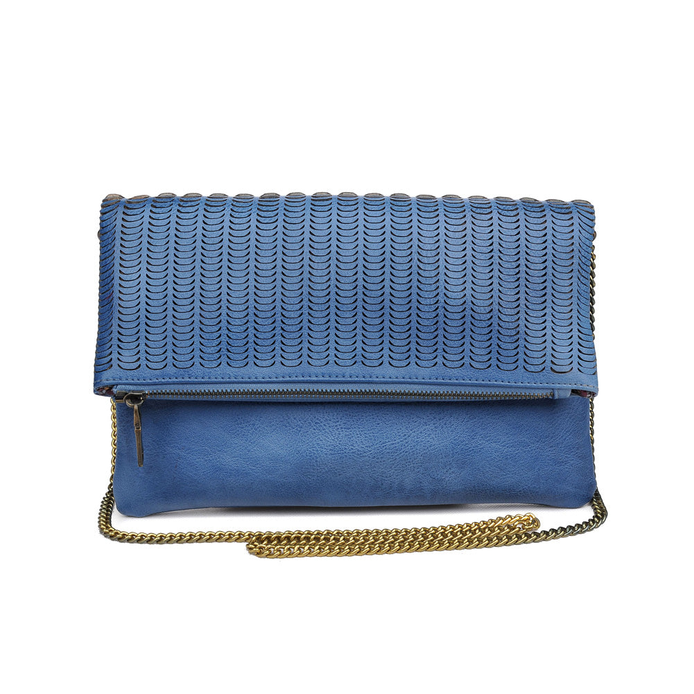 Product Image of Moda Luxe Alyssa Clutch 842017114086 View 1 | Blue