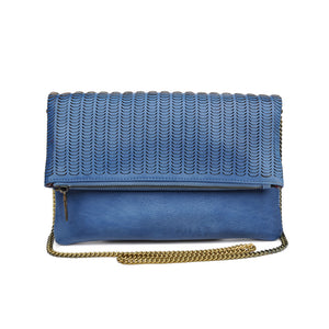 Product Image of Moda Luxe Alyssa Clutch 842017114086 View 1 | Blue