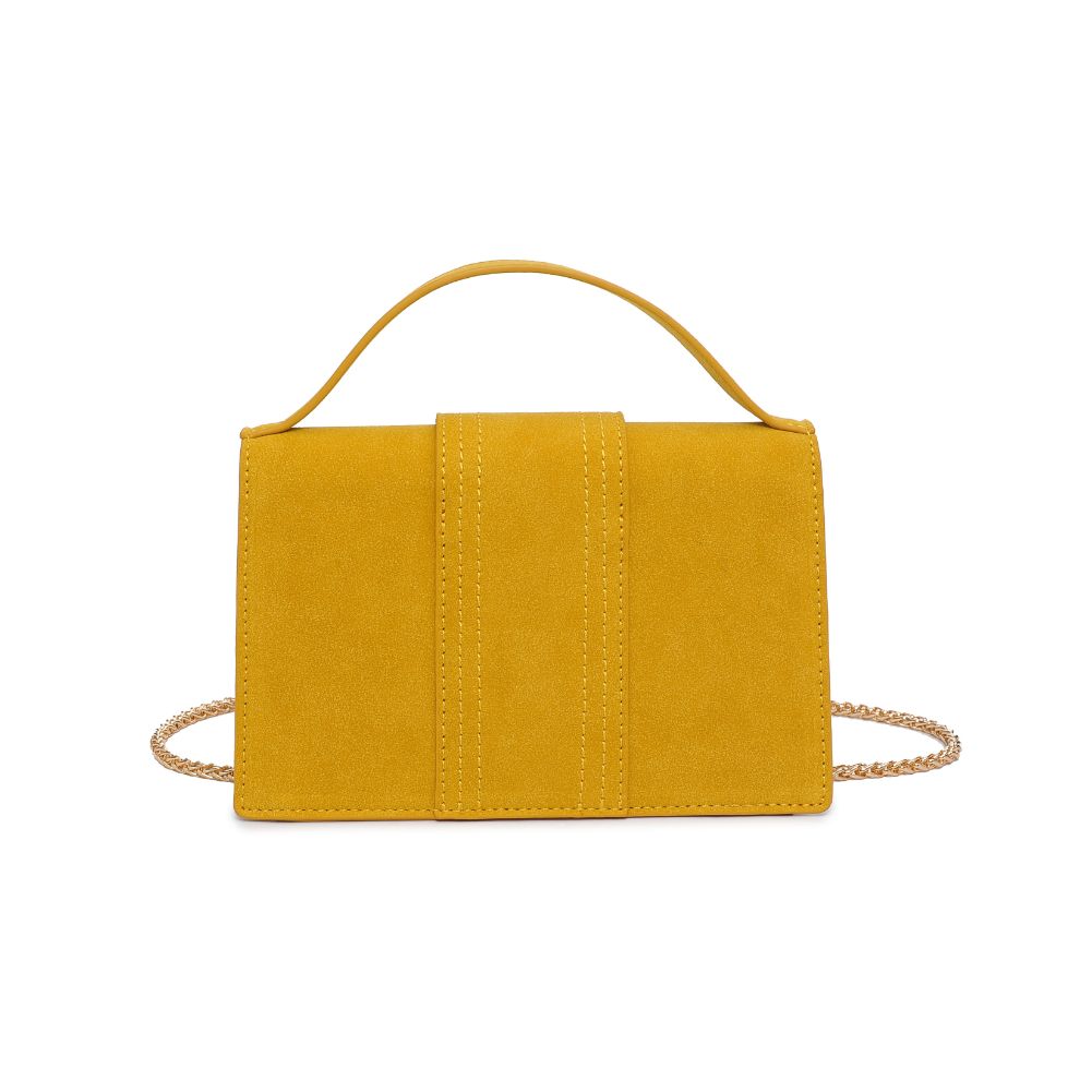 Product Image of Moda Luxe Elizabeth - Suede Crossbody 842017130574 View 7 | Yellow