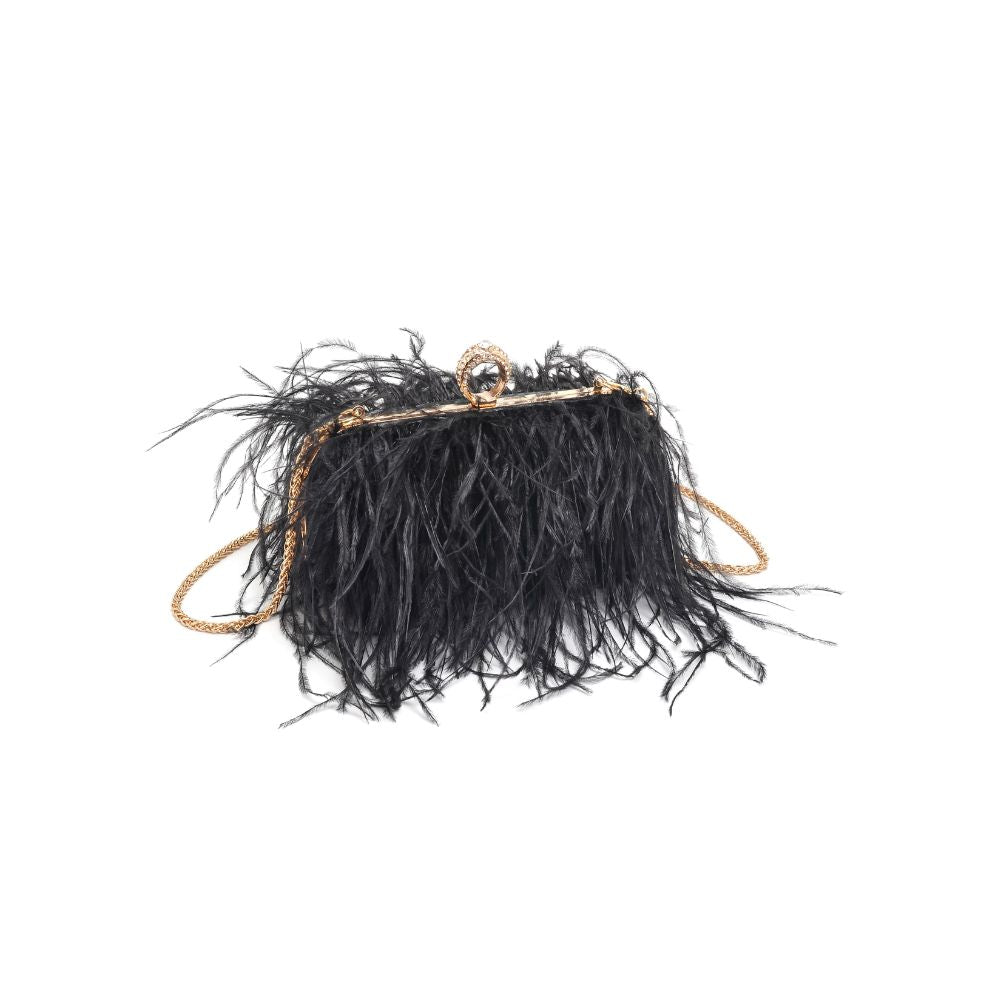 Product Image of Moda Luxe Harlow Evening Bag 842017131519 View 6 | Black