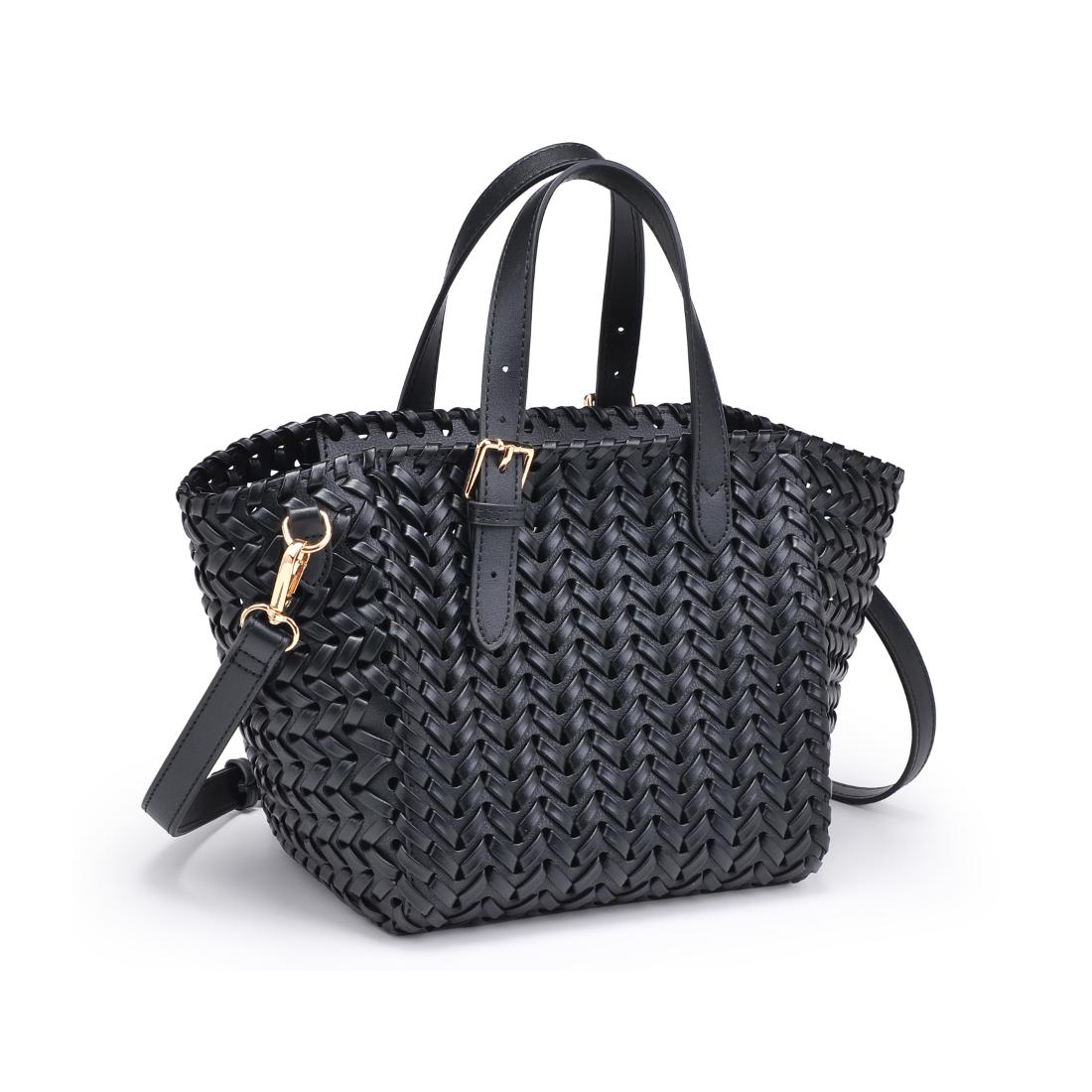 Product Image of Moda Luxe Estelle Tote 842017137740 View 6 | Black