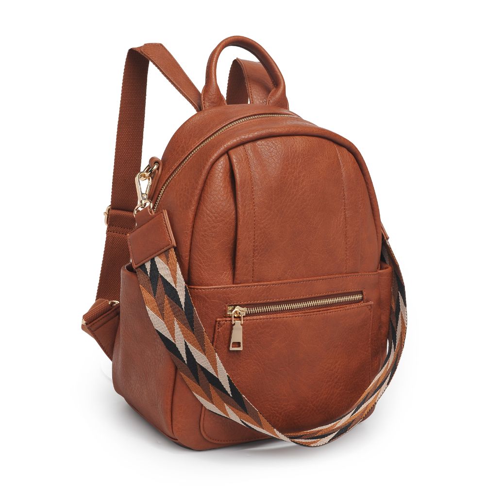 Product Image of Moda Luxe Scarlett Backpack 842017130147 View 6 | Cognac