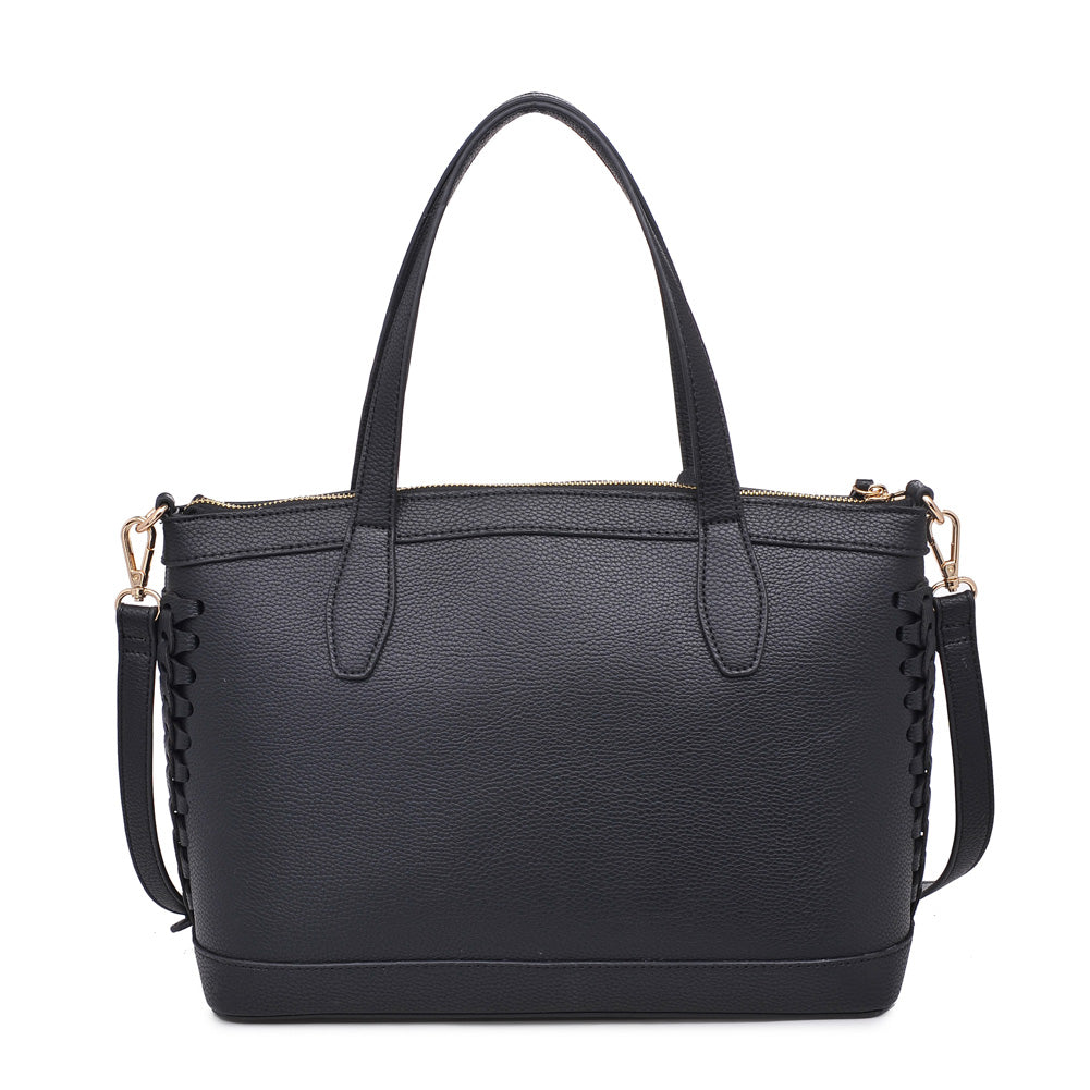 Product Image of Product Image of Moda Luxe Stormi Satchel 842017118732 View 3 | Black