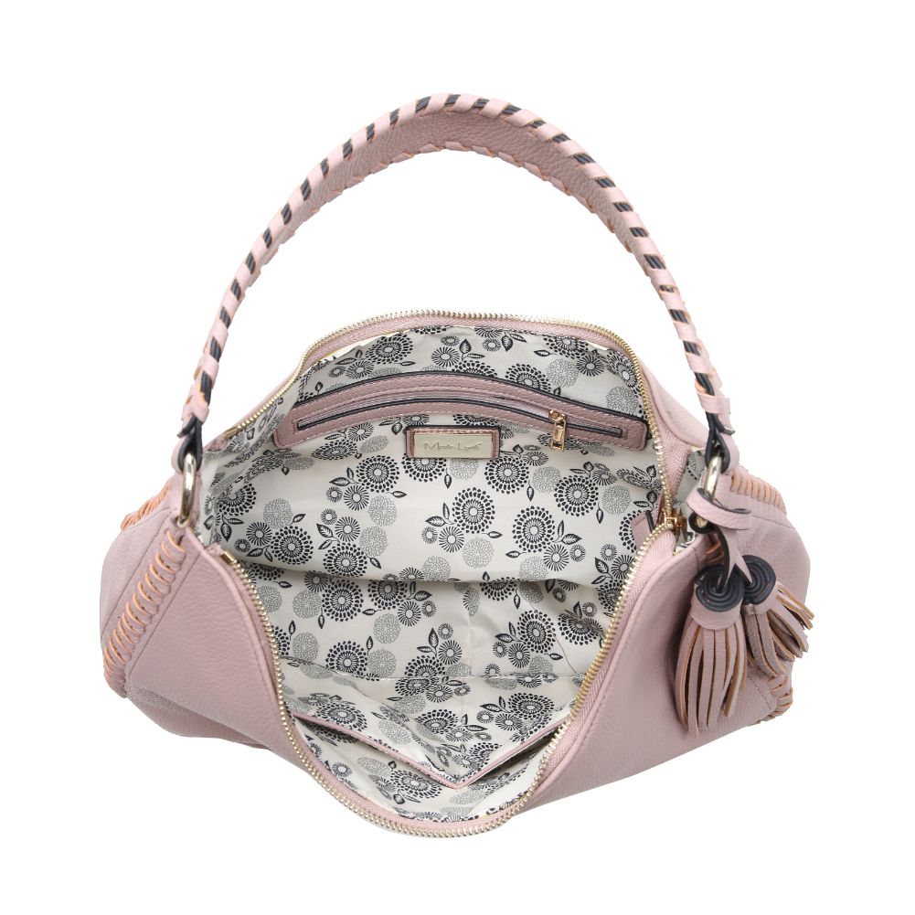 Product Image of Moda Luxe Waverly Hobo 842017124368 View 4 | Blush