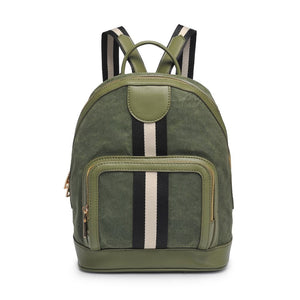 Product Image of Moda Luxe Scarlet Backpack 842017128236 View 5 | Olive