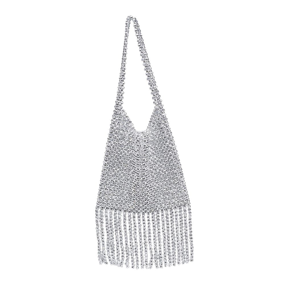Product Image of Moda Luxe Madonna Evening Bag 842017133070 View 5 | Silver