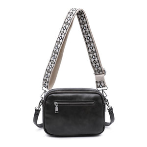 Product Image of Moda Luxe Hannah Crossbody 842017136712 View 7 | Gunmetal