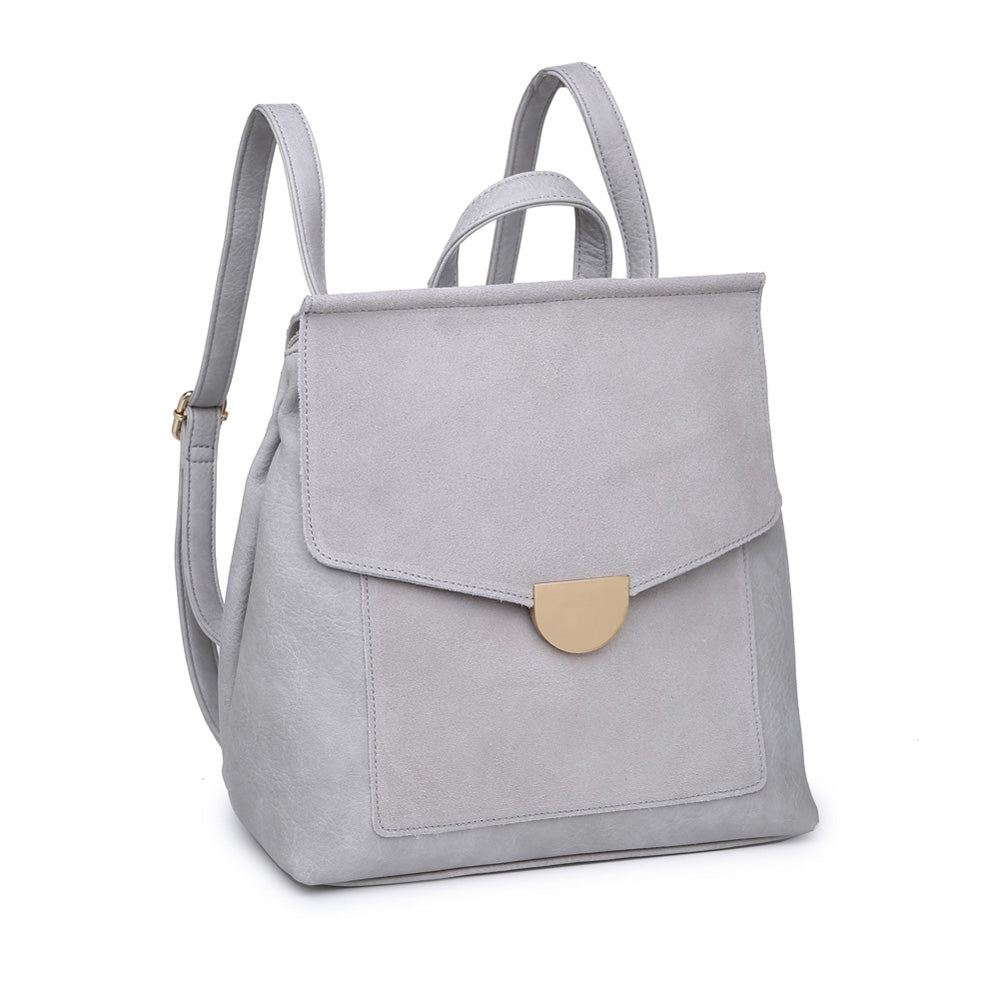 Product Image of Moda Luxe Lynn Backpack 842017119470 View 6 | Grey