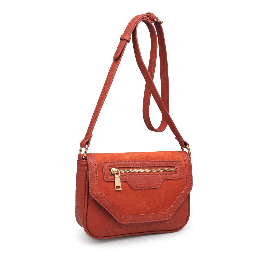 Product Image of Moda Luxe Hallie Crossbody 842017120537 View 6 | Rust