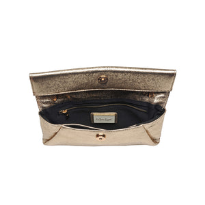 Product Image of Moda Luxe Audrey Clutch 842017118121 View 8 | Gold