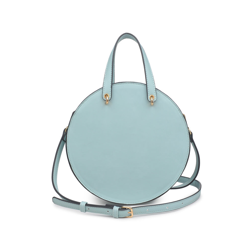 Product Image of Product Image of Moda Luxe Lucia Messenger 842017113539 View 3 | Eggshell Blue