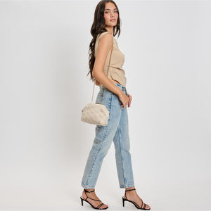 Woman wearing Ivory Moda Luxe Pauline Crossbody 842017135906 View 2 | Ivory