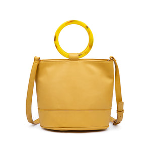 Product Image of Moda Luxe Clarice Bucket 842017120339 View 1 | Mustard