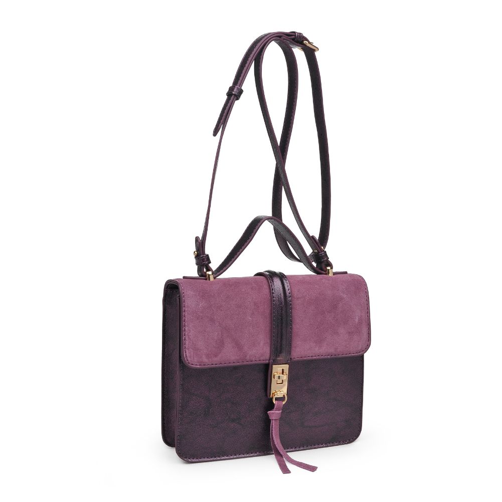 Product Image of Moda Luxe Kirsten Crossbody 842017123125 View 6 | Plum