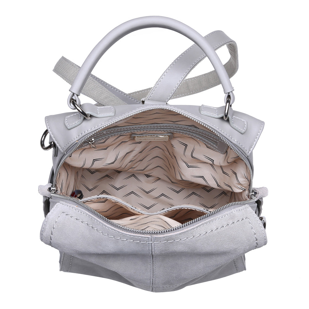 Product Image of Moda Luxe Brette Backpack 842017114703 View 8 | Grey