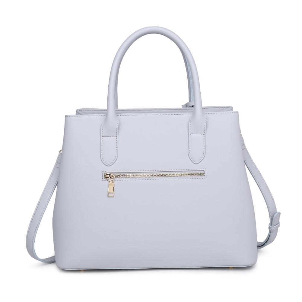 Product Image of Moda Luxe Regalina Satchel 842017135333 View 7 | Dove Grey