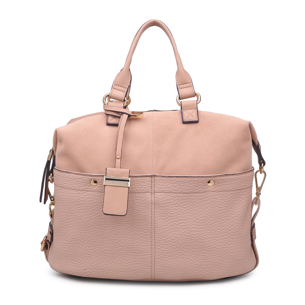 Product Image of Moda Luxe London Satchel 819248013983 View 1 | Natural