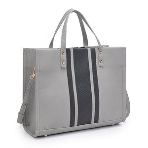 Product Image of Moda Luxe Zaria Tote 842017131595 View 6 | Grey