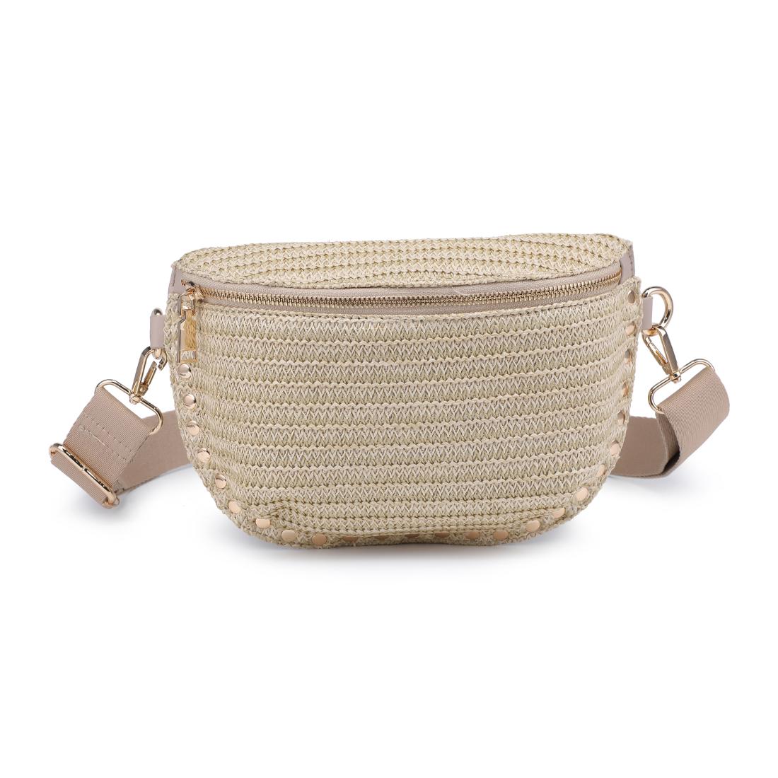 Product Image of Moda Luxe Gizelle - Straw Belt Bag 842017138082 View 5 | Natural