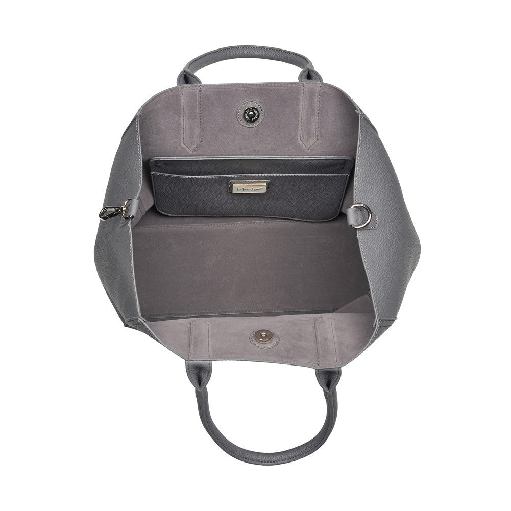 Product Image of Moda Luxe Camden Tote 842017116752 View 8 | Grey