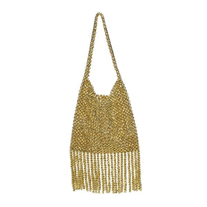 Product Image of Moda Luxe Madonna Evening Bag 842017133087 View 7 | Gold