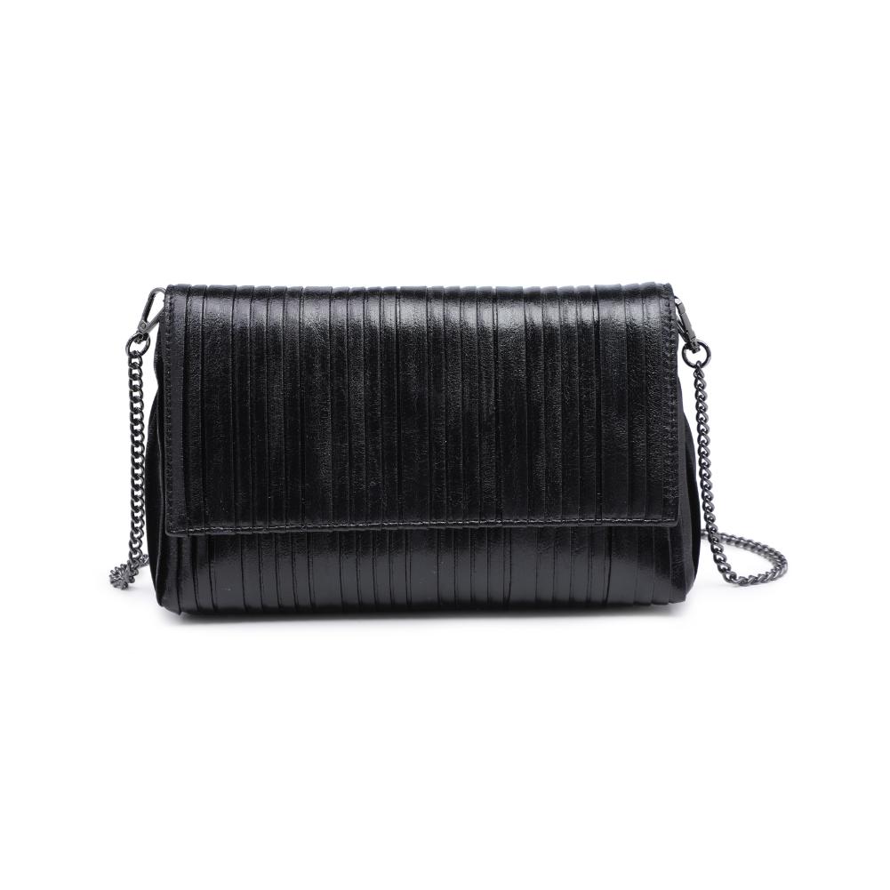 Product Image of Moda Luxe Esmeralda Clutch 842017136774 View 5 | Black