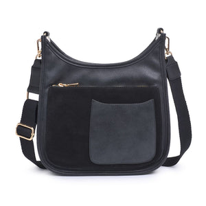 Product Image of Moda Luxe Azalea Crossbody 842017128014 View 5 | Black