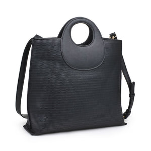 Product Image of Moda Luxe Sienna Tote 842017124719 View 6 | Black