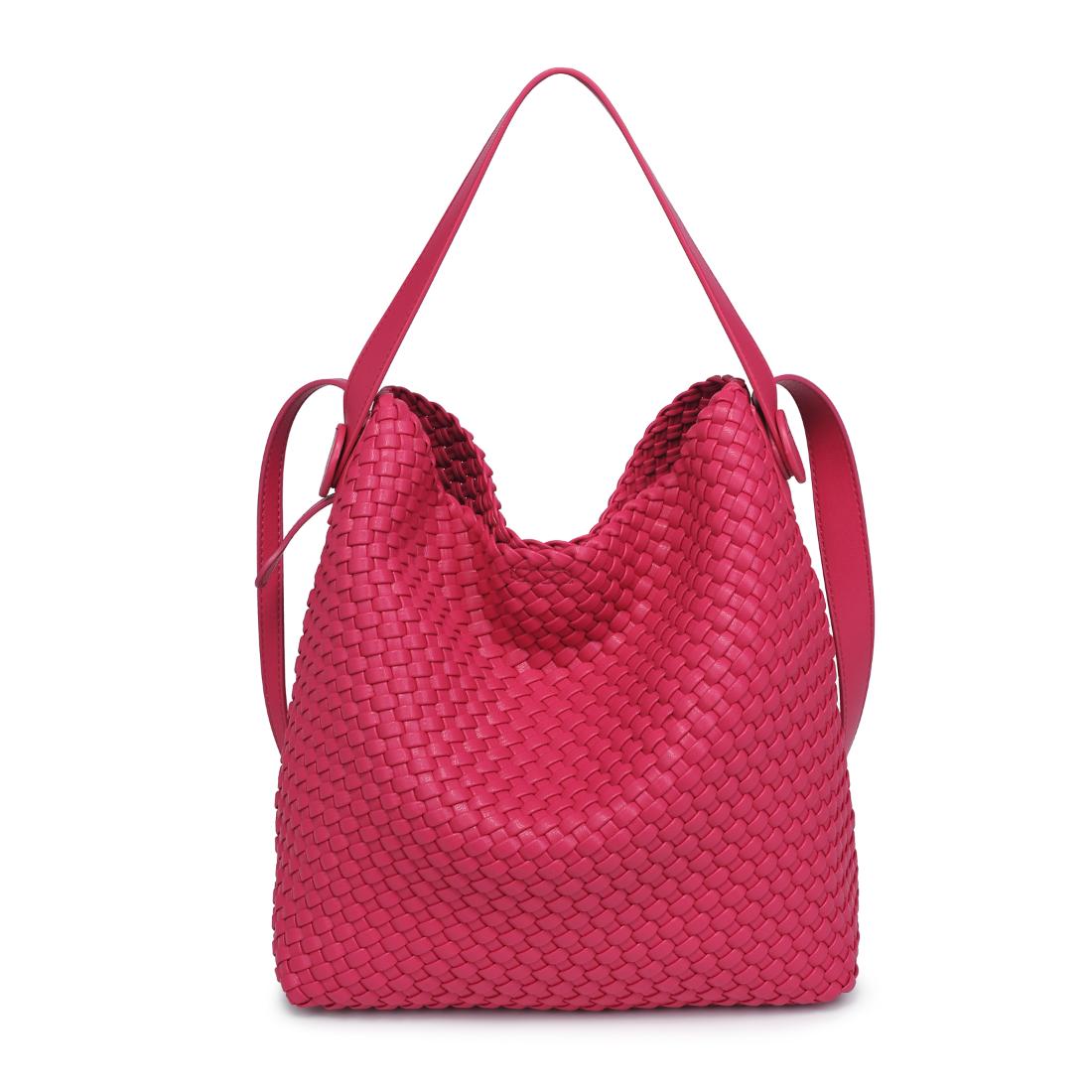 Product Image of Moda Luxe Edith Hobo 842017137504 View 5 | Fuchsia