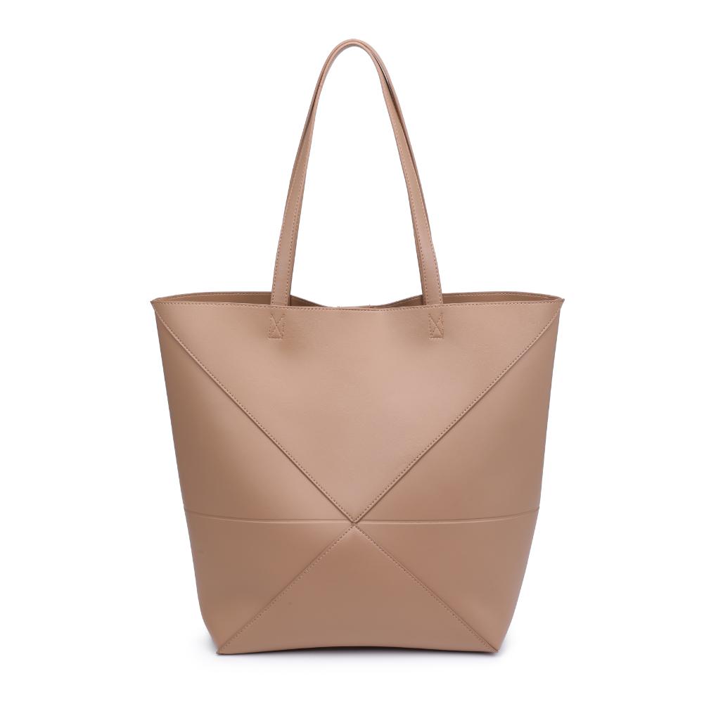 Product Image of Moda Luxe Lauren Tote 842017136705 View 5 | Natural