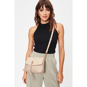 Woman wearing Clay Moda Luxe Aubrey Crossbody 842017128533 View 2 | Clay