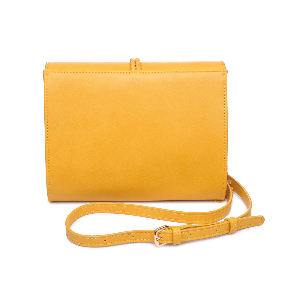 Product Image of Product Image of Moda Luxe Foxy Crossbody 842017111146 View 3 | Mustard