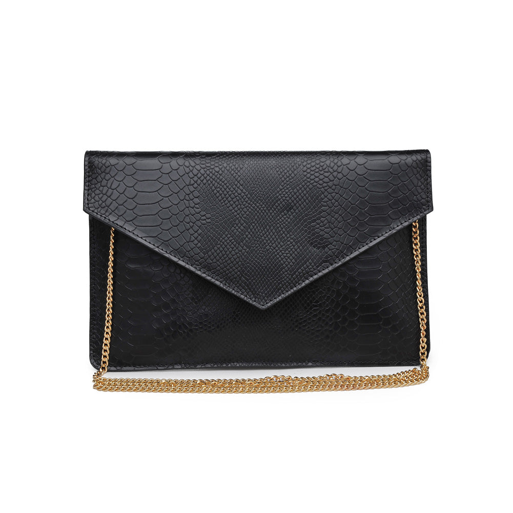 Product Image of Moda Luxe Romy Clutch 842017118145 View 5 | Black