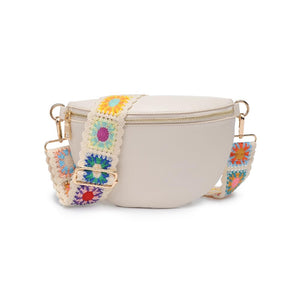 Product Image of Moda Luxe Stylette Belt Bag 842017134770 View 5 | Ivory
