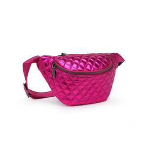 Product Image of Moda Luxe Ariana Belt Bag 842017133827 View 6 | Fuchsia