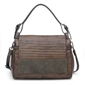 Product Image of Moda Luxe Lucy Messenger 842017117469 View 5 | Olive