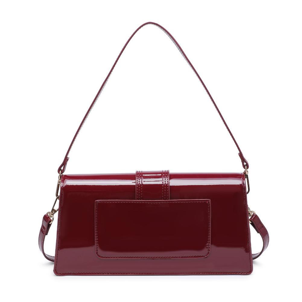 Product Image of Moda Luxe Violet - Patent Crossbody 842017136620 View 7 | Burgundy