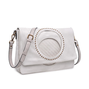 Product Image of Moda Luxe Madeline Messenger 842017120063 View 2 | White