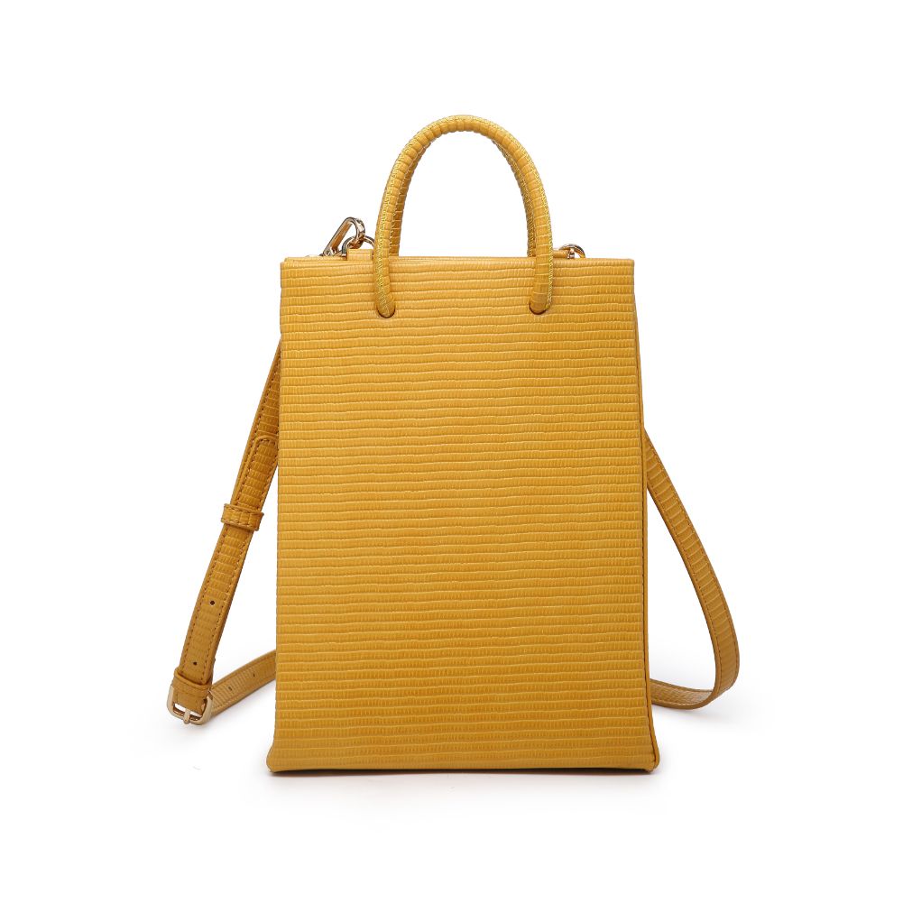 Product Image of Moda Luxe Perry Top Handle 842017125303 View 5 | Mustard