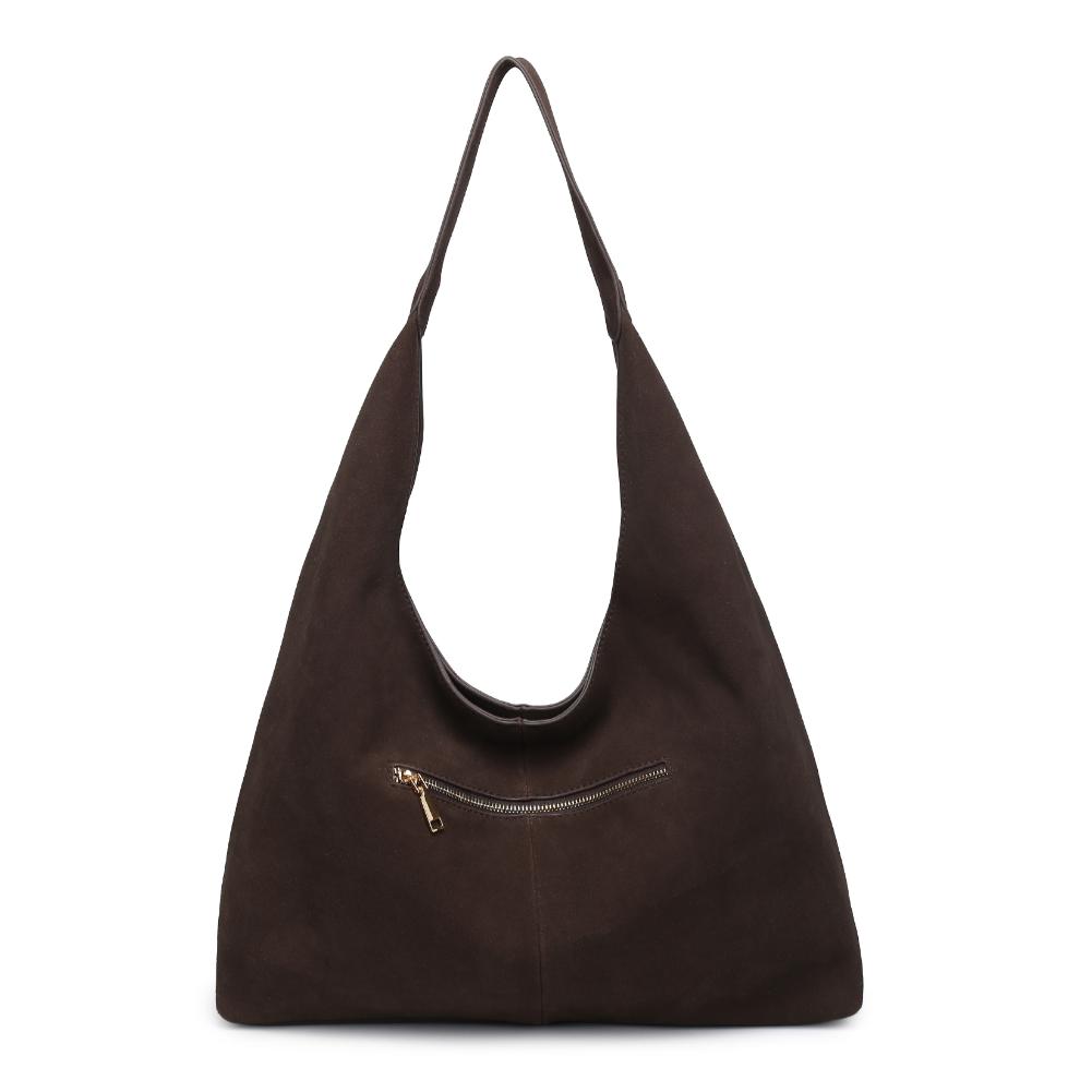 Product Image of Moda Luxe Amber Hobo 842017137054 View 7 | Chocolate