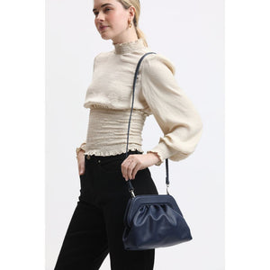 Woman wearing Denim Moda Luxe Charlotte Crossbody 842017134121 View 2 | Denim