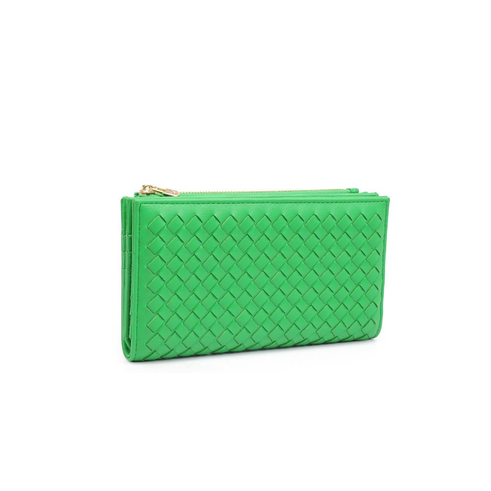 Product Image of Moda Luxe Thalia Wallet 842017132387 View 6 | Kelly Green