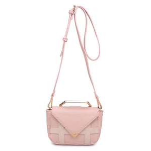 Product Image of Moda Luxe Flair Crossbody 842017111665 View 5 | Blush