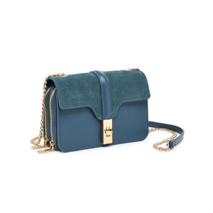 Product Image of Moda Luxe Mila Crossbody 842017130604 View 6 | Emerald