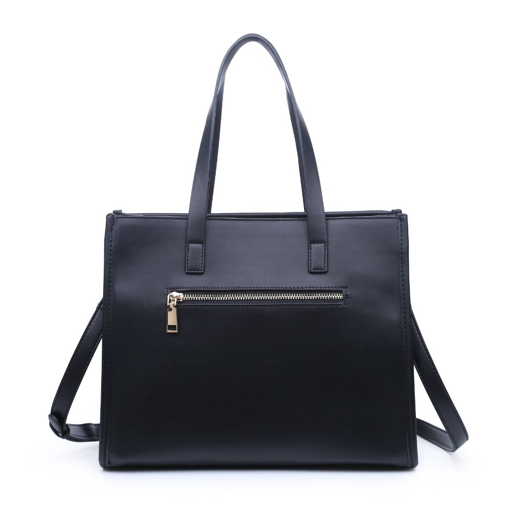 Product Image of Moda Luxe Rosie Tote 842017124108 View 7 | Black