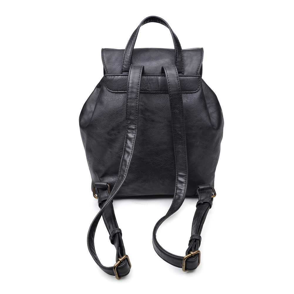 Product Image of Product Image of Moda Luxe Krista Backpack 842017117728 View 3 | Black