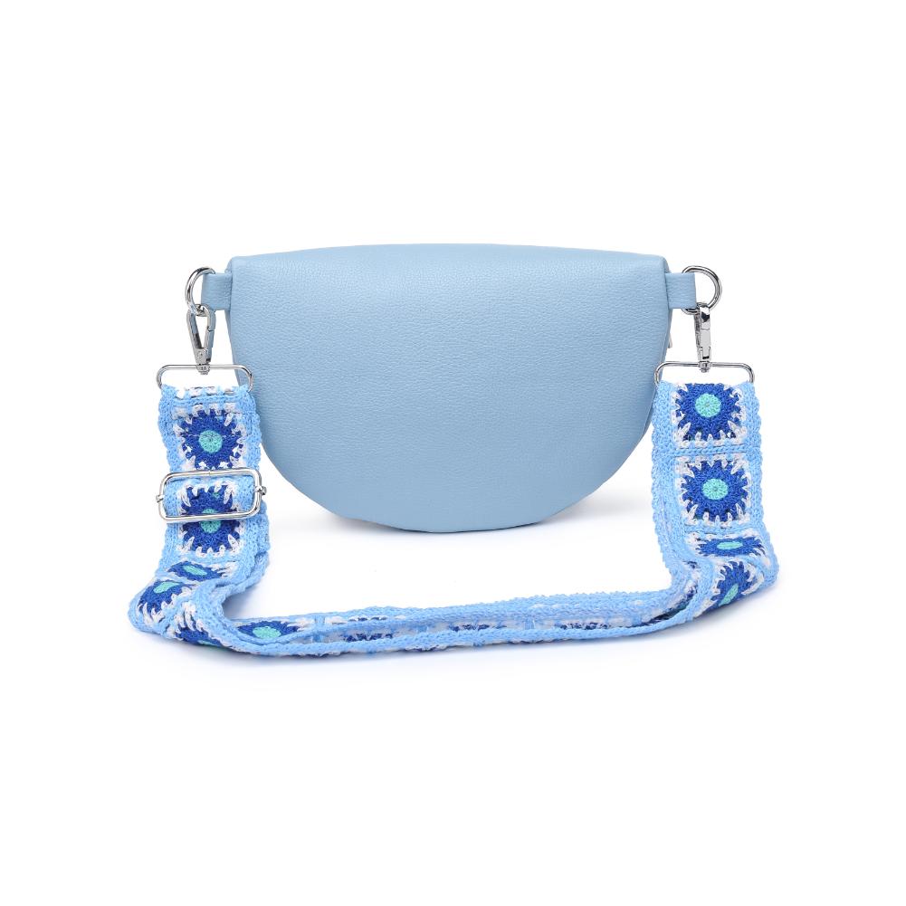 Product Image of Moda Luxe Stylette Belt Bag 842017134794 View 7 | Blue