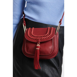 Woman wearing Sangria Moda Luxe Nola Crossbody 842017100591 View 2 | Sangria