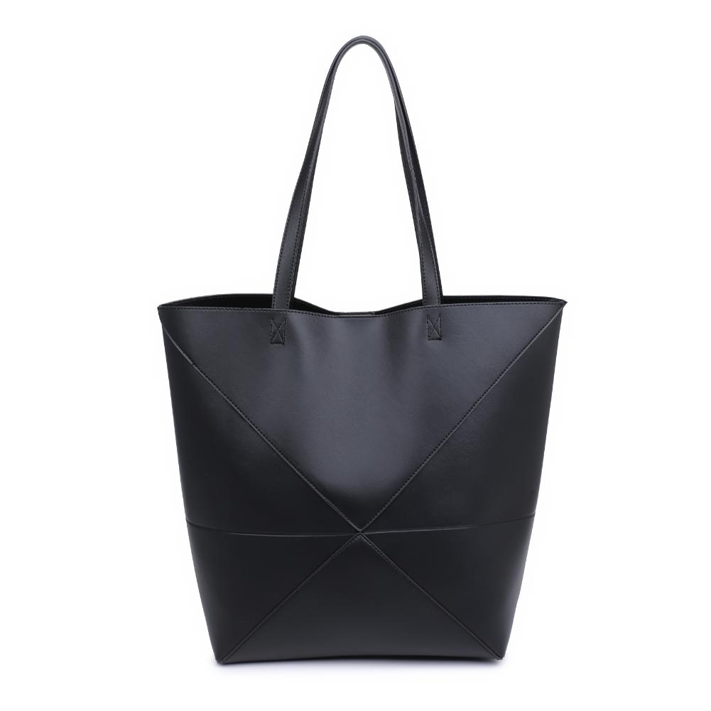 Product Image of Moda Luxe Lauren Tote 842017136699 View 5 | Black