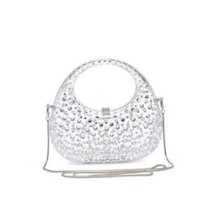 Product Image of Moda Luxe Vianca Evening Bag 842017133964 View 7 | Clear